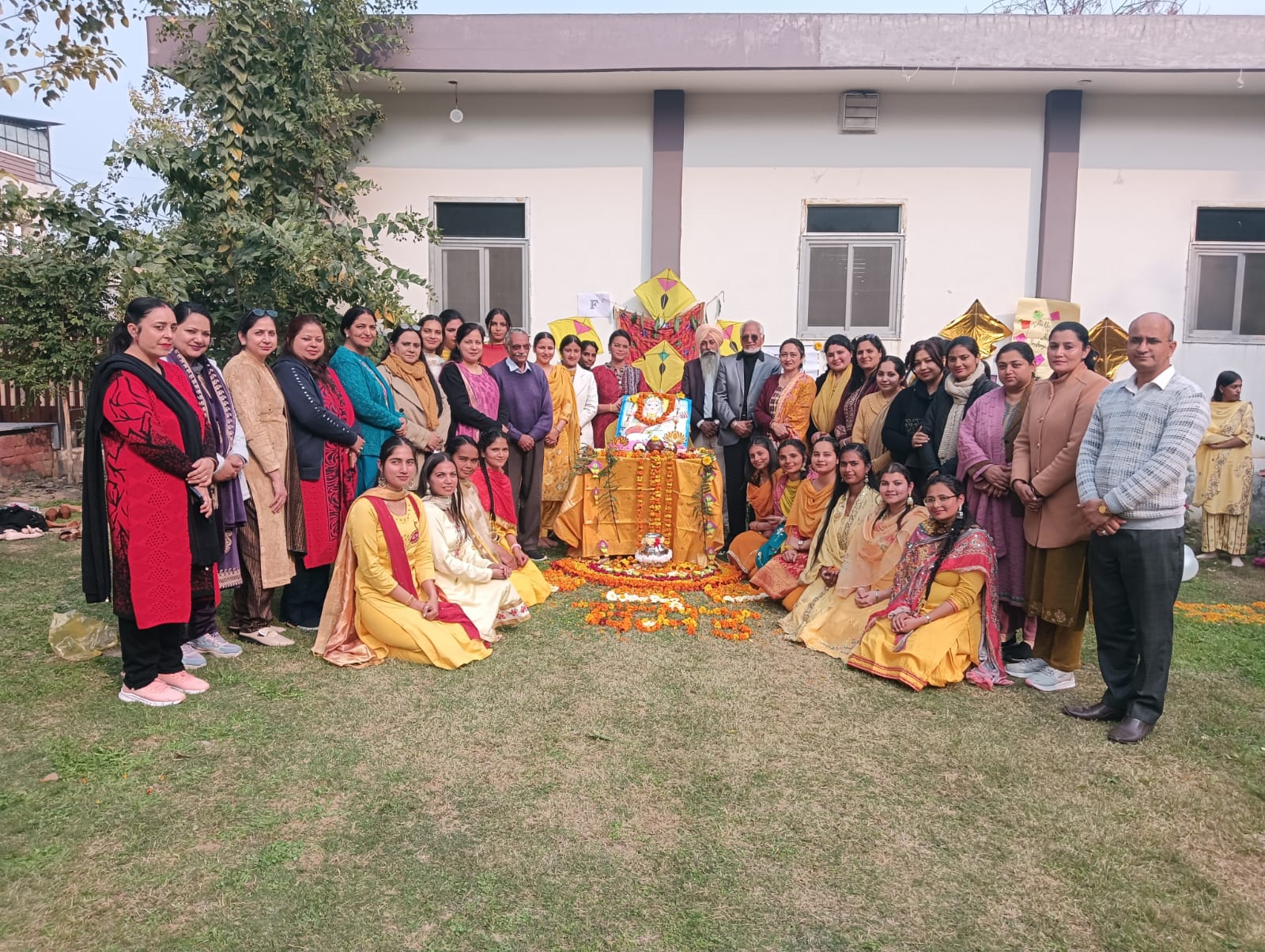 D.A.V. B.Ed. College, Hoshiarpur celebrated Basant Panchami.